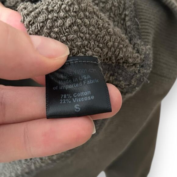 Jenni Kayne Saturday Sweatshirt French Terry Sage Green Small Women’s - Picture 6 of 9